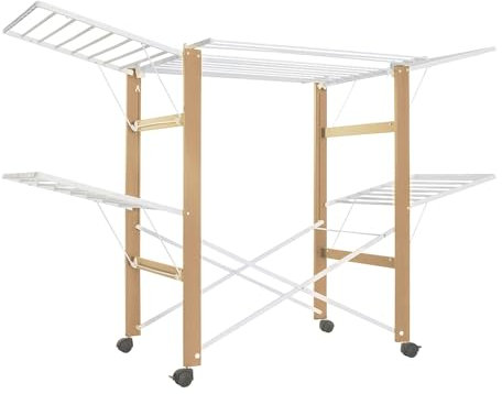 DRYING_RACK Foppapedretti Stendibiancheria in Plastica Robinson naturale