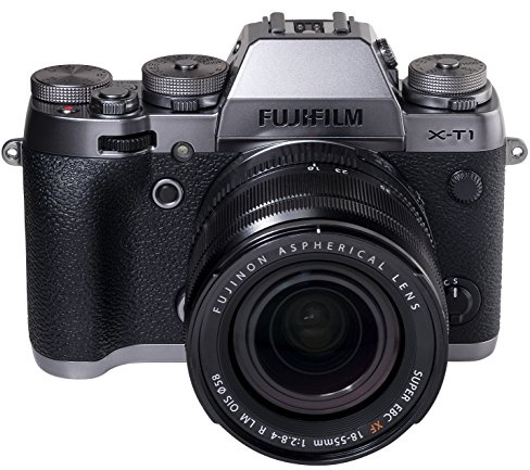Fujifilm X-T1 + XF 18-55mm MILC 16,3 MP CMOS II 4896 x 3264 Pixel Grafite, Argento