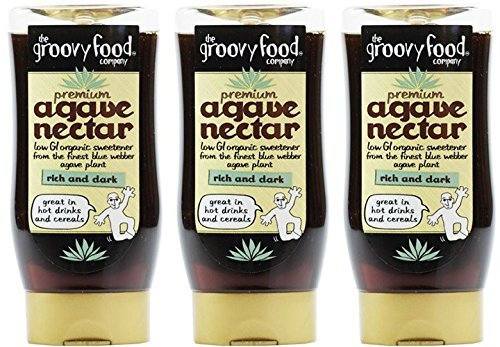 (3 PACK) - Groovy Food - Groovy Dark Agave Nectar | 250ml | 3 PACK BUNDLE