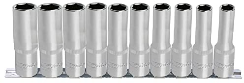 KS Tools 922.1458 – Set di 10 cacciaviti bussole su barra 1/4 – 13 mm