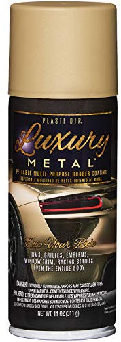 Plasti Dip Plastic/Rubber Paint - Spray - Luxury Metal (Lime Gold Metallic)