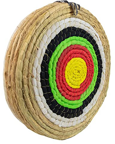 NITEHAWK Traditional Round Solid Straw, 5 Layer 50cm Natural Archery Target, Hunting & Shooting Practice