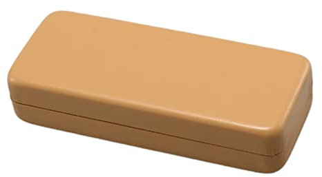 AGALUS Brillenbox Hell Mehrfarbig Student Anti-Druck-Brillenbox Flache Brillenbox Aus Metall,Farbe3