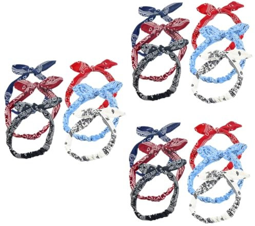 MAGICLULU 3er-sets Zubehör Elastische Haarseile Mit Schleife Und Knoten Für Mädchen Dreadlocks Pferdeschwänze Flechten Hochzeitsstile 6 Stück * 3