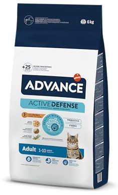 Advance Pienso para Gatos Adultos con Pollo, 6 kg