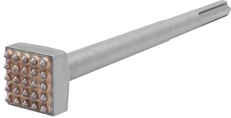 Donened - Scalpello per hammam elettrico, scalpello SDS Max, boccole da demolizione, punta per utensili, gambo rotondo 25 denti, trapano a percussione floreale elettrico per parete, lastre di pietra,