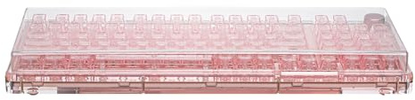 KiiBoom Cubierta protectora de acrílico transparente para teclado, impermeable, antipolvo y antigatos, para teclado mecánico (transparente, 15.4 x 5.3 x 0.78 pulgadas)