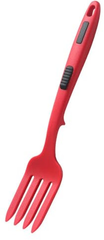 Silicone Flexible Fork,Silicone Dinner Forks - Heatproof Multifunctional Cooking Forks for Kitchen Stirring and Serving,Mix Ingredients, Mash Food, Whisk Eggs, Baking