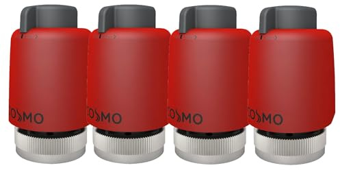 4x COSMO Stellantrieb 230 V – IP54, M30×1,5 mm, stromlos zu mit manueller Arretierung – CTS230N – Heizungs-/Klimatechnik
