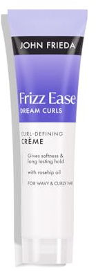 John Frieda Frizz Ease Dream Curls Curl Defining Crème 30ml | Travel Size, Tame Frizz Control, Soft Defined Shape