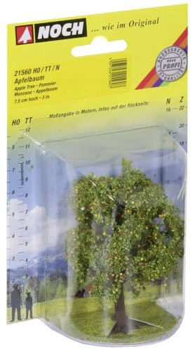 Noch 21560 Apfelbaum mit Früchten 7,5 cm hoch