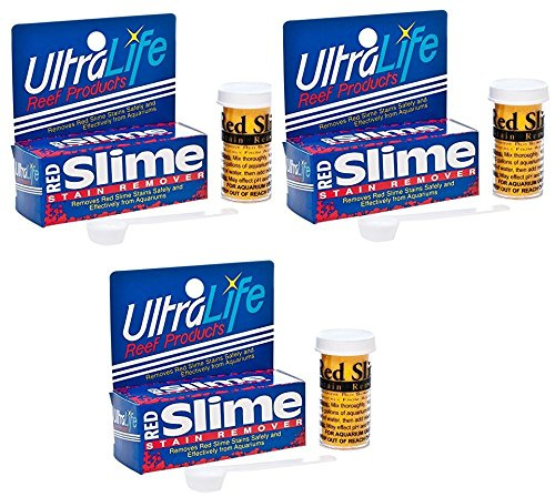 Red Slime (3 Packs) Ultralife Reef Products, Stain Remover.71 Ounce