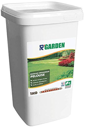 R’Garden | Engrais Organique Mixte Pelouse | Engrais Ecologique | Fertilisant Naturel | Nourrit en Profondeur | Facile d’Utilisation | 1KG