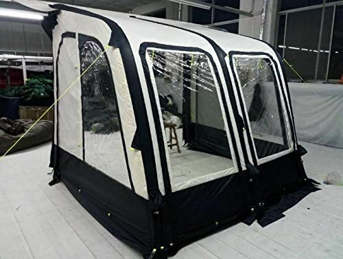 AIR TIGHT Inflatable Caravan RV Camper Awning Canopy Camping Tent NEW (Size: 8.5x8x8ft.)