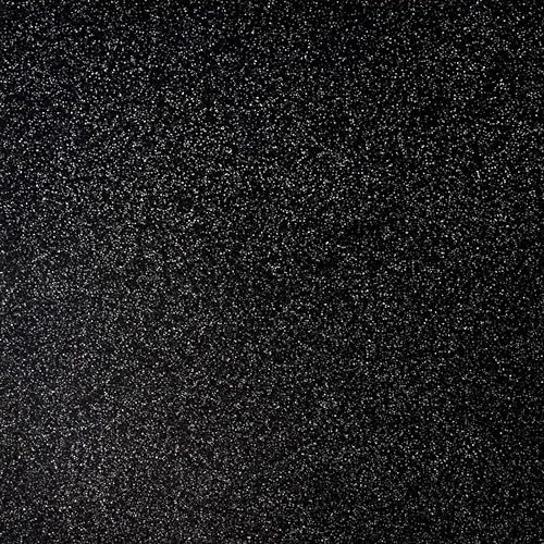 PB TECH GPB Tech Glitzer-Kartonpapier, 30 x 30 cm, 10 Blatt, 250 g/m², Premium-Karton, gemischte Farben, glänzender Karton für Bastelarbeiten, Scrapbooking und Dekorationen, Schwarz
