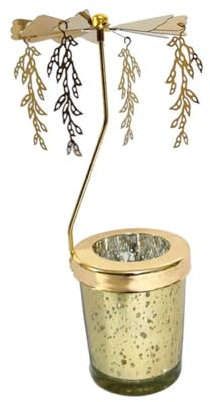 Metal Rotating Spinner Carousel Candle Tea Light Rotating Transfer Elegance Candle Windmill A4t5 Table Decora