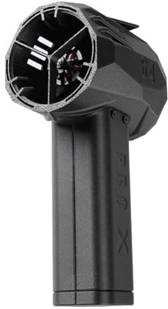 Plumero Eléctrico, 1500g Empuje Velocidad Stepless Air Duster Turbo Fan con linterna, 64mm Motor sin escobillas soplador de polvo del coche para quitar la nieve, el polvo del coche