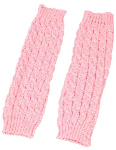 Ailan Accesorios de patinaje sobre hielo, calentadores de botas cálidos, calcetines para mujeres, señoras, calentadores de piernas de poliéster para niñas de 9 a 10 años, calentadores de piernas para
