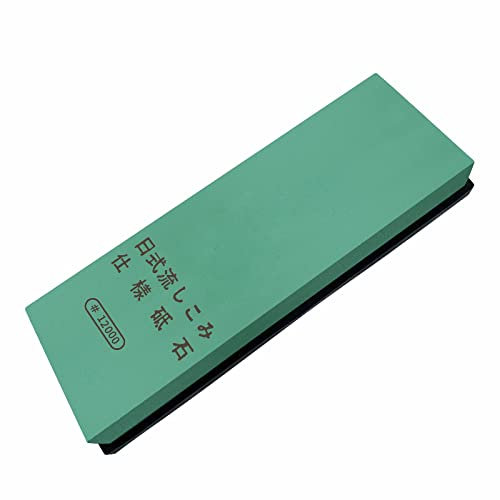 Piedra de afilar cuchillos, Piedra afiladora de cuchillos de grano 12000, perfecta for afilar y pulir cuchillos, herramientas, brocas y cinceles(300g)