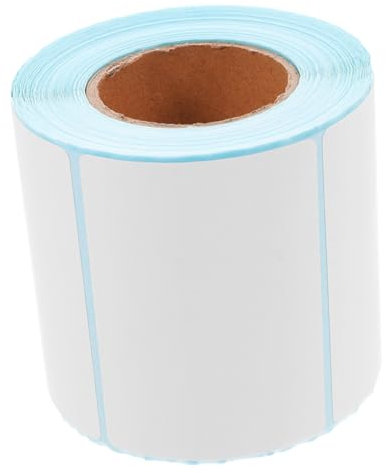 DIYEAH Thermoetiketten Rolle Weiß Selbstklebend Für Versandadressenetiketten Und Preisaufkleber Thermoetiketten
