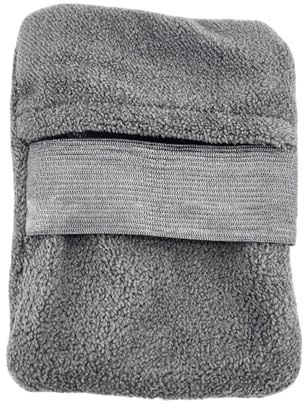 harayaa Sand Removal Bag, Wipe Cleaner, Compact Comfortable Skin Friendly Sand Beach Accessories for Outdoor Activities Vacation, Gray, S