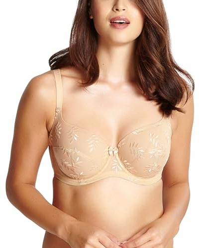 Panache Women's Balconette Bra Beige 90GG, Beige, 40K
