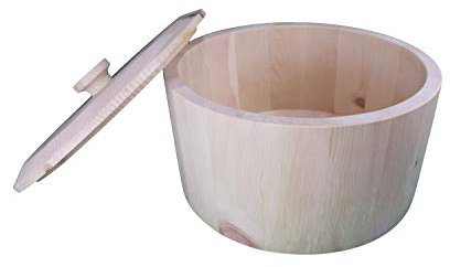 naturpur 24.de Zirbenholzbrottopf ca. 350 * 160 mm