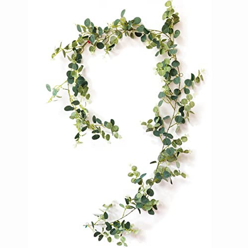 QIAOH Lierre Plantes Artificielle Guirlande Vigne De DéCoration Interieur ExtéRieure 5 Pack, Plante Artificielle à Suspendre, pour Deco Chambre, CéLéBration, Mariage, Jardin (A 5 Pack)