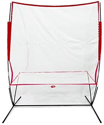 Reti della macchina da tennis (10lb) Un genere di rete adatto a palle da tennis e cricket; portatile e facile da smontare; adatto per esercizi di lancio in soggiorno, garage e ufficio