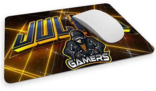 timalo® Mousepad Gamer mit Namen Bedrucken Lassen | Mauspad Gaming Motiv Nickname | Mousepad-g-18