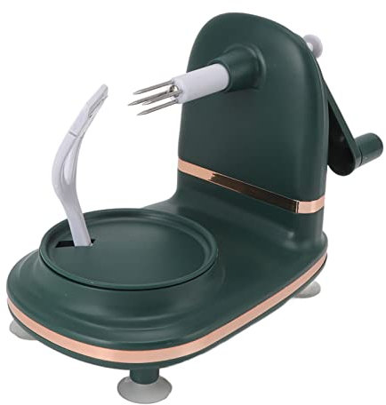 Pelador de Manzanas, Fácil Operación, Manivela Manual, Multifunción, Pelado Rápido, Duradero, ABS, Pelador de Peras para Frutas, Manzanas, Papas (Tipo actualizado)