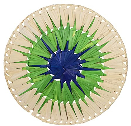 HERSIG - Salvamantel Individual Verde | Mantel Individual Palma - 35 cm