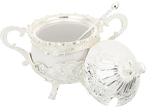 UPKOCH Pot à Épices Décoratif Avec Couvercle Pot à Condiments De Style Européen Boîte à Sucre Pour Cuisine