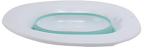CUTTE Zusammenklappbares Sitzbad für Hämorrhoiden, Dampfsitz mit Einweichbecken, Sitzbadsitz für Hämorrhoiden, Beruhigt Hämorrhoiden und Perineum,Green,39x36cm