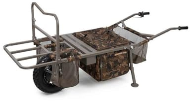 FOX Transporter 24V Power Barrow inklusive 2x9Ah 12V Batterien