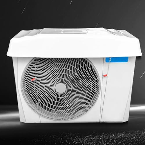 DJJYCTNM Cache Pompe a Chaleur Extérieur, Housse de Protection Imperméable pour Unités Extérieur, Pare-soleil pour Mini Pompe À Chaleur, Compresseur À Condensateur