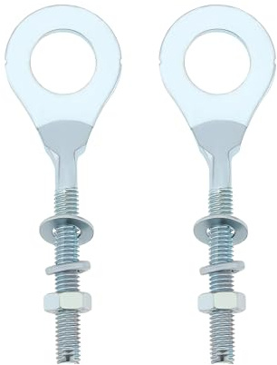 YINETTECH Juego de 2 Tensores de Cadena para Ajustar El Eje de La Rueda de Cadena para Motocicletas Y Minimotos Compatible con 196 CC 6,5 HP 50 Cc-125 CC ATV Dirt Bike