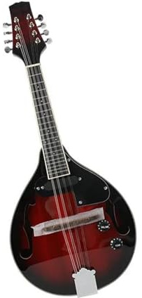 Mandolina para principiantes Instrumento musical mandolina madera de abeto(DR)