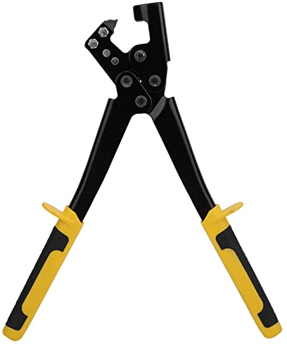 TIKATARER Bolzen-Crimpzange, Leichte Stahlkiel-Stanzzange, Bolzen-Installationswerkzeug, Auflegewerkzeug, Metall-Bolzen-Crimpzange für Dekorationsdecken
