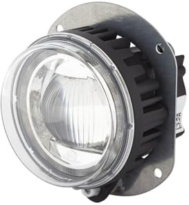 HELLA 1F0 011 988-031 LED/DE-Fernscheinwerfer - 90mm Performance L4060 - 24/12V - rund - Referenzzahl: 12.5 - Schraubanschluss - glasklare Streuscheibe - Lichtscheibenfarbe: glasklar - links/rechts