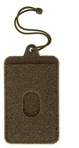 M-Tac taktisk hängande krok och ögla bräda för lappar ID (oliv)