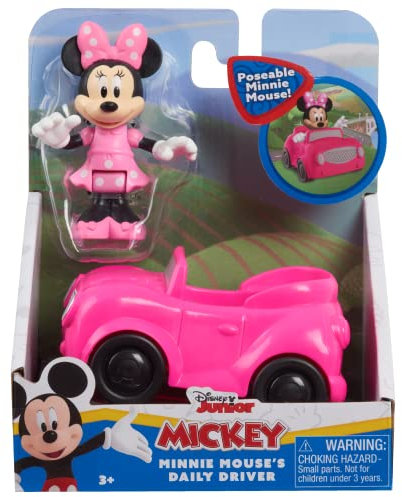Just Play Disney Junior Minnie Mouse - Juego de Juguete (3 Años), Diseño de Minnie
