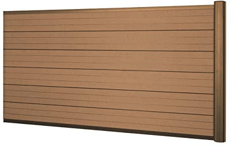 Mendler WPC protección visual Sarthe extensión elemento bajo - teca