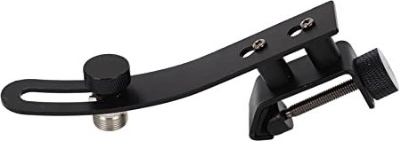 Clip de Microphone de Batterie, Clips de Fixation de Microphone Réglables Support de Montage Clip Antichoc Fournitures pour Instruments de Musique