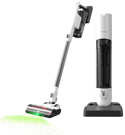 Tineco Pure ONE Station 5 Cordless Stick Vacuum with 2.5L Auto Dust Base, Full-Path Self-Cleaning, 175W Suction,ZeroTangle Tech, iLoop Smart Sensor, Suitbale for Hard Floor & Carpet