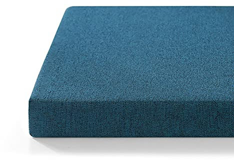 Generisch Sitzkissen 8 cm Dicke Bankauflage für 2/3-Sitzer, Sitzauflage für Gartenmöbel im Freien, rechteckige, weiche Bankauflage als Ersatzauflage für Metall- oder Holzsofas