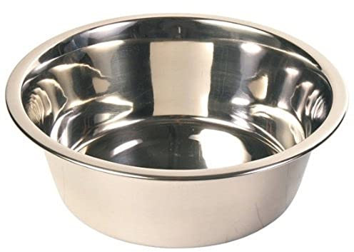 Trixie Stainless Steel Dog Bowl, 2.8 Litre