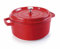 LACOR - 25916 - Cacerola con Tapa Aluminio Fundido 16cm - Rojo