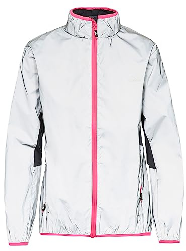 Trespass Womens Reflective Active Jacket Lumi Silver Reflective in Size - 8