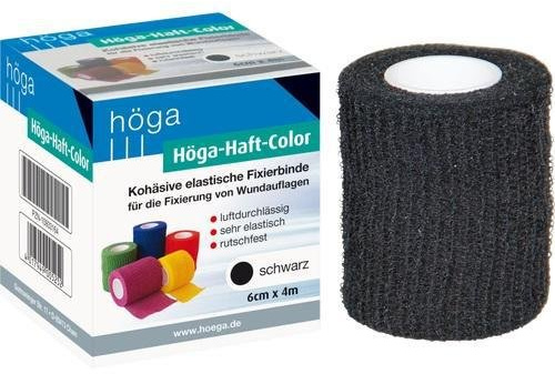 HÖGA HAFT Color Fixierb.6 cmx4 m schwarz 1 St